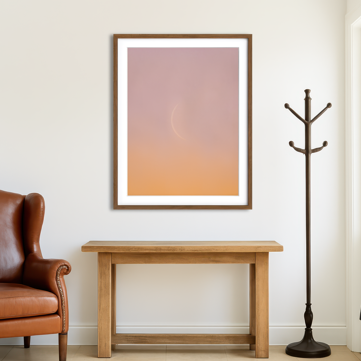 AUTO-MOCKUP ROOM | C-Moon Wall Art