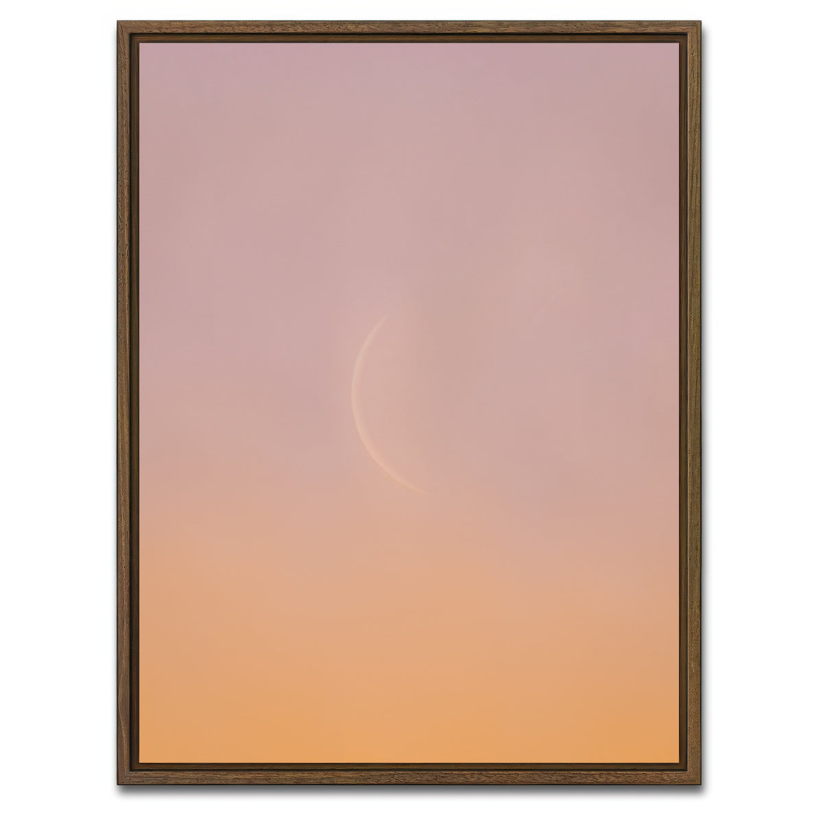 AUTO-MOCKUP WHITE | C-Moon | 1 Piece | Walnut Framed Canvas | group=3x4
