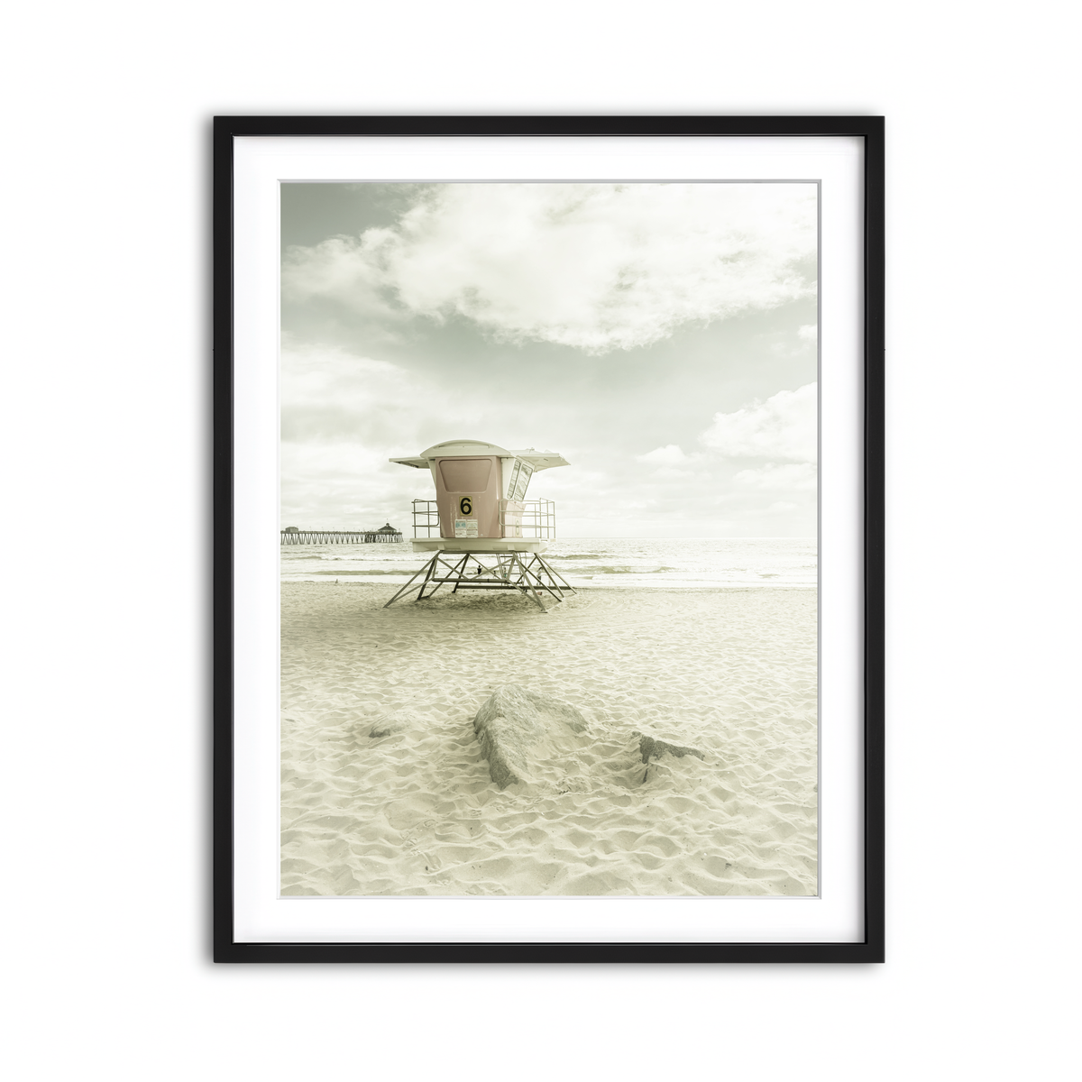 Framed Print 3x4 Black