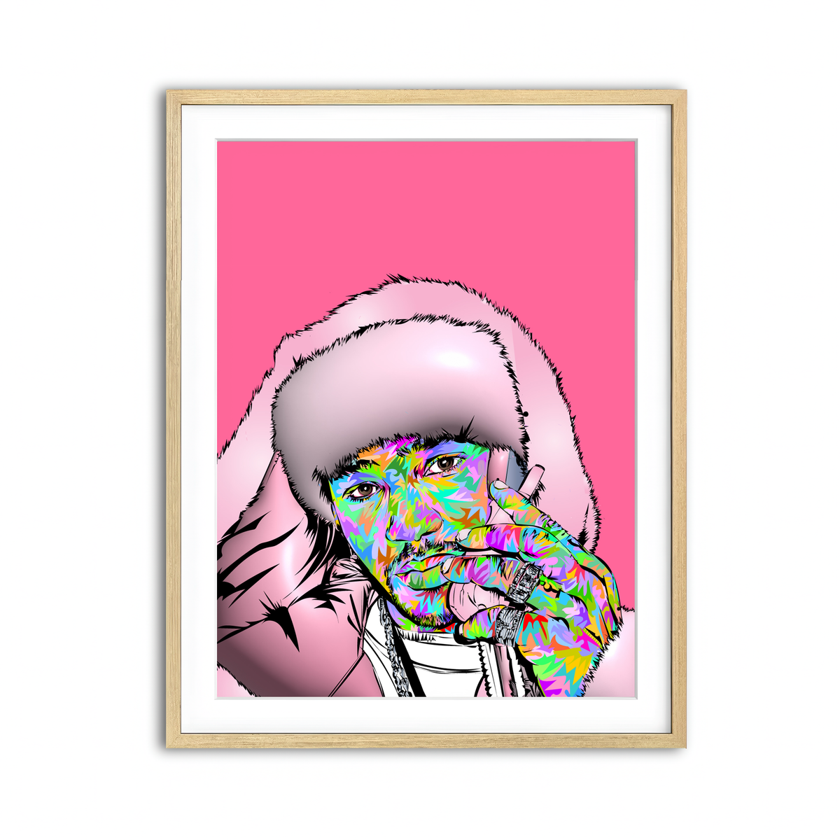 Framed Print 3x4 Natural