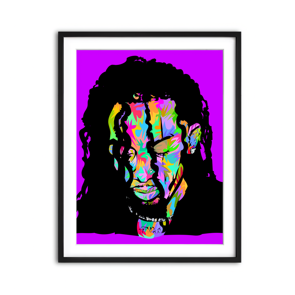 Framed Print 3x4 Black