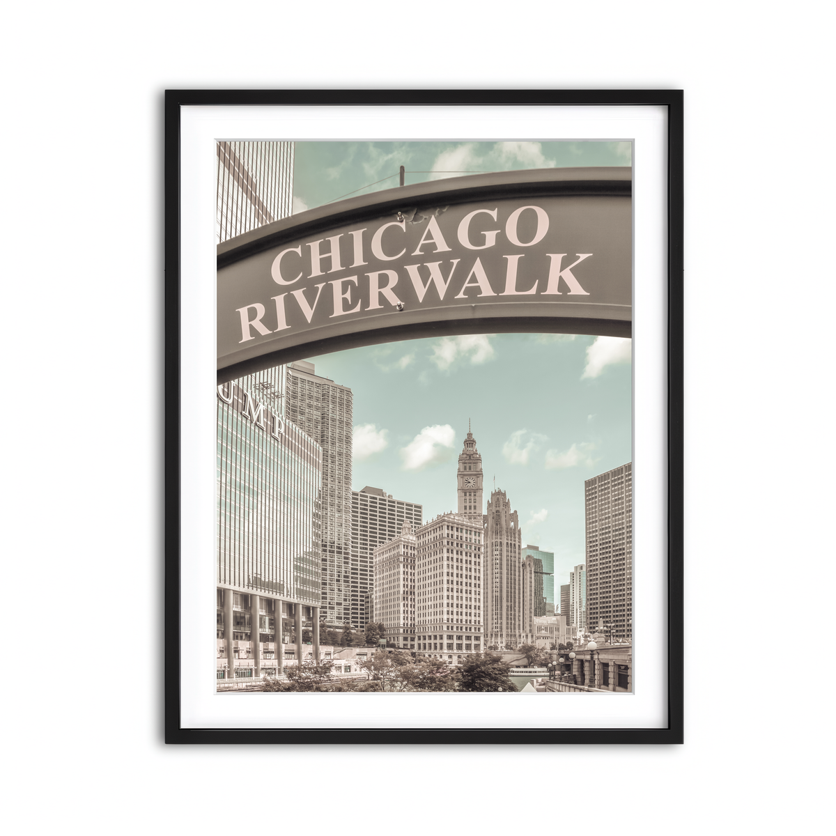 Framed Print 3x4 Black