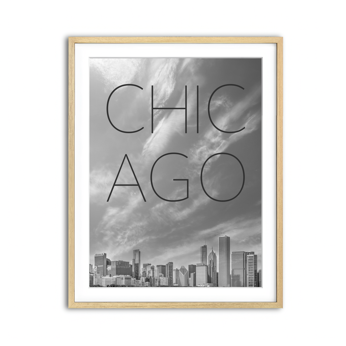 Framed Print 3x4 Natural