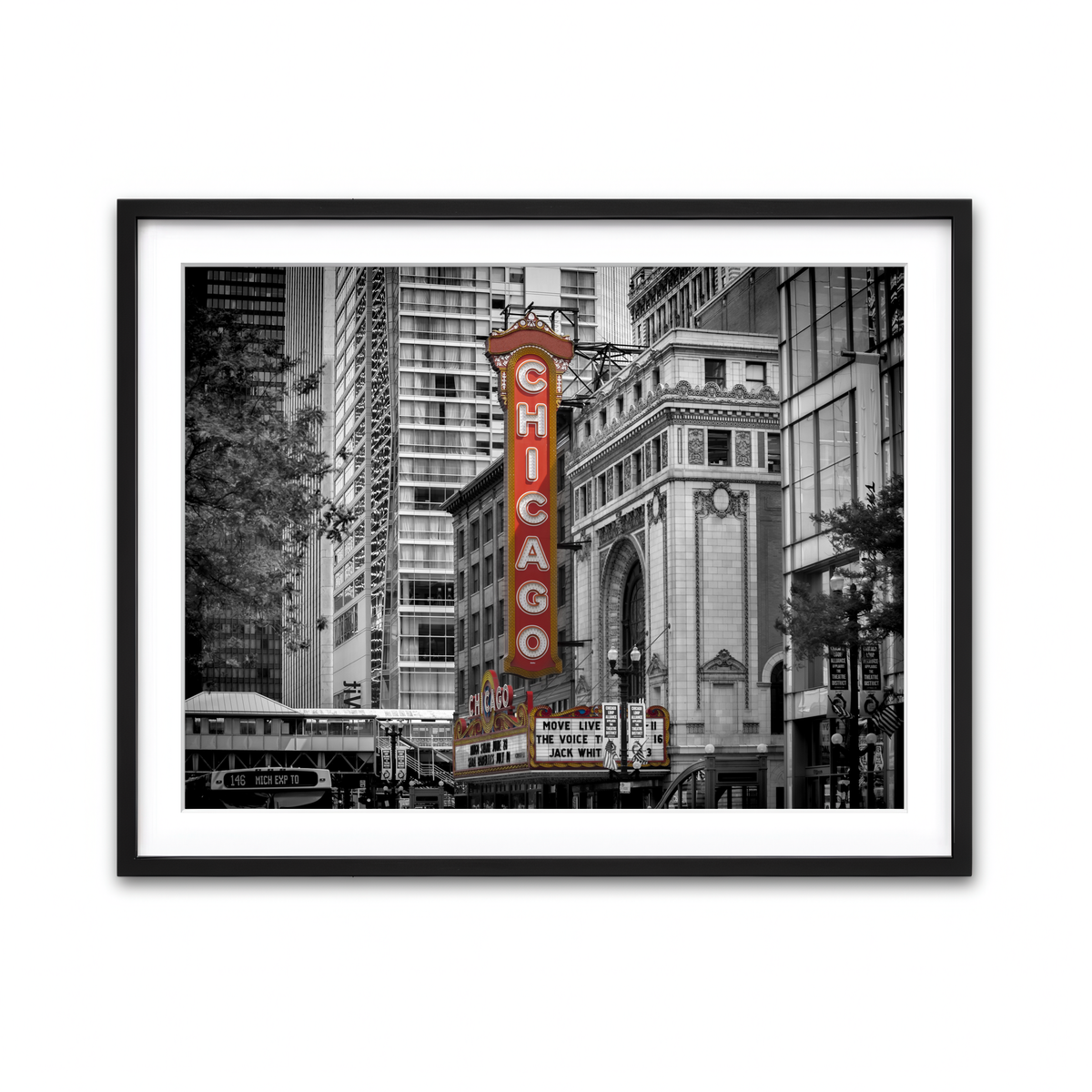 Framed Print 4x3 Black