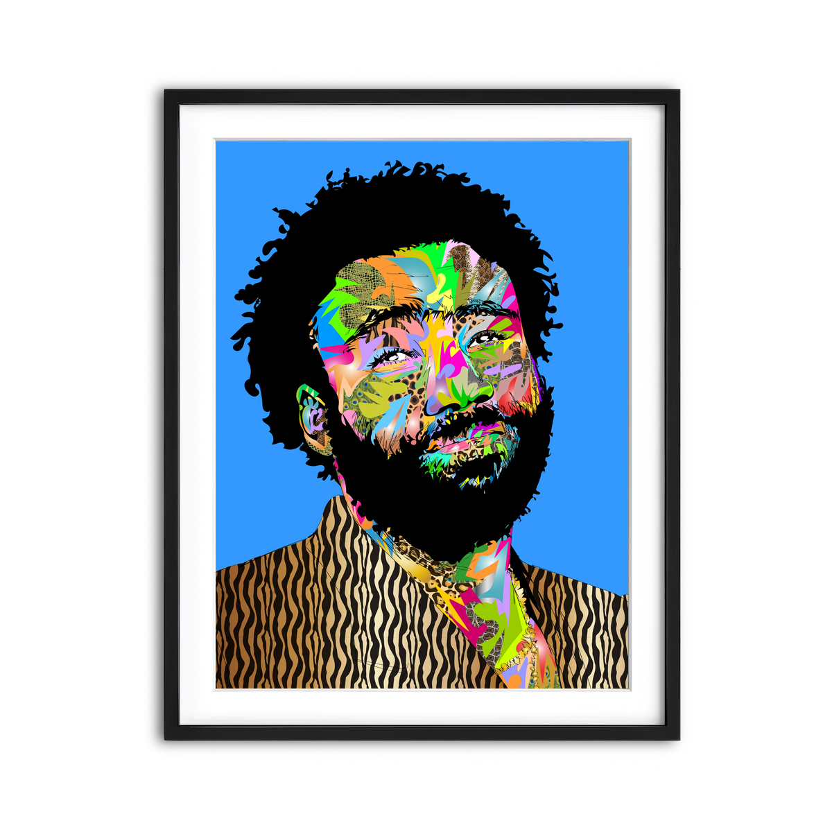 Framed Print 3x4 Black