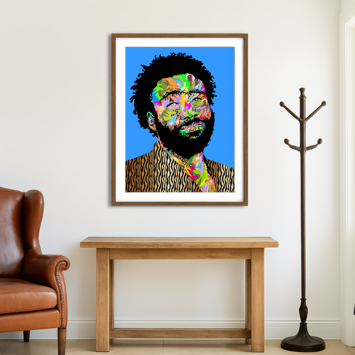 AUTO-MOCKUP ROOM | Childish Gambino Wall Art