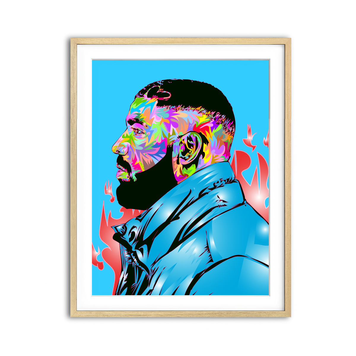 Framed Print 3x4 Natural