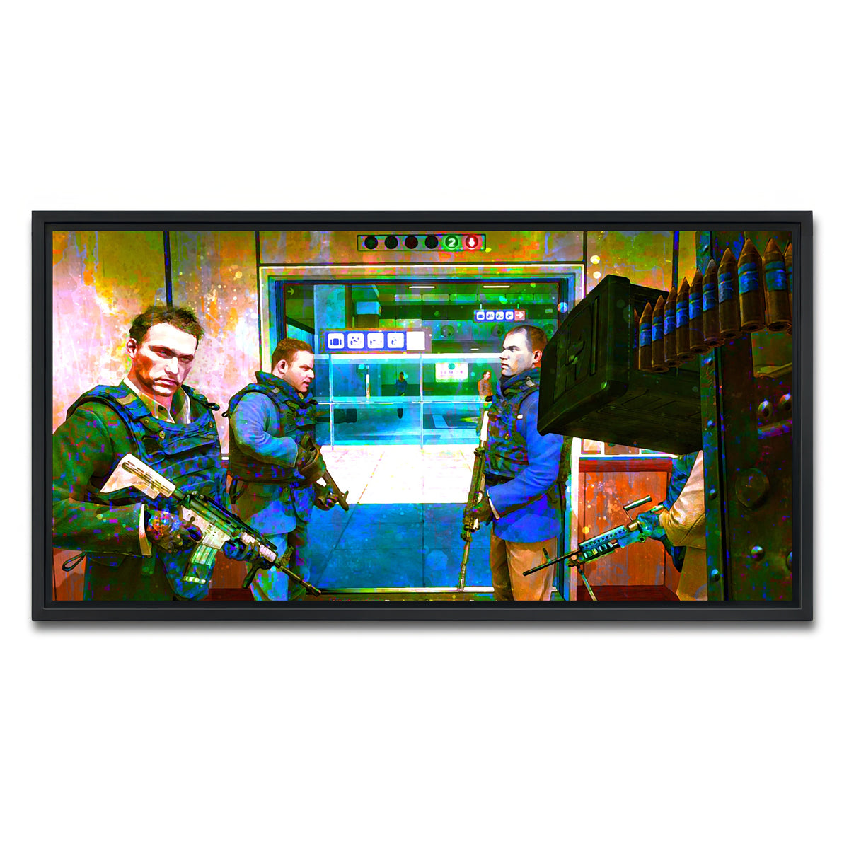 AUTO-MOCKUP WHITE | COD Elevator | 1 Piece | Black Framed Canvas | group=2x1