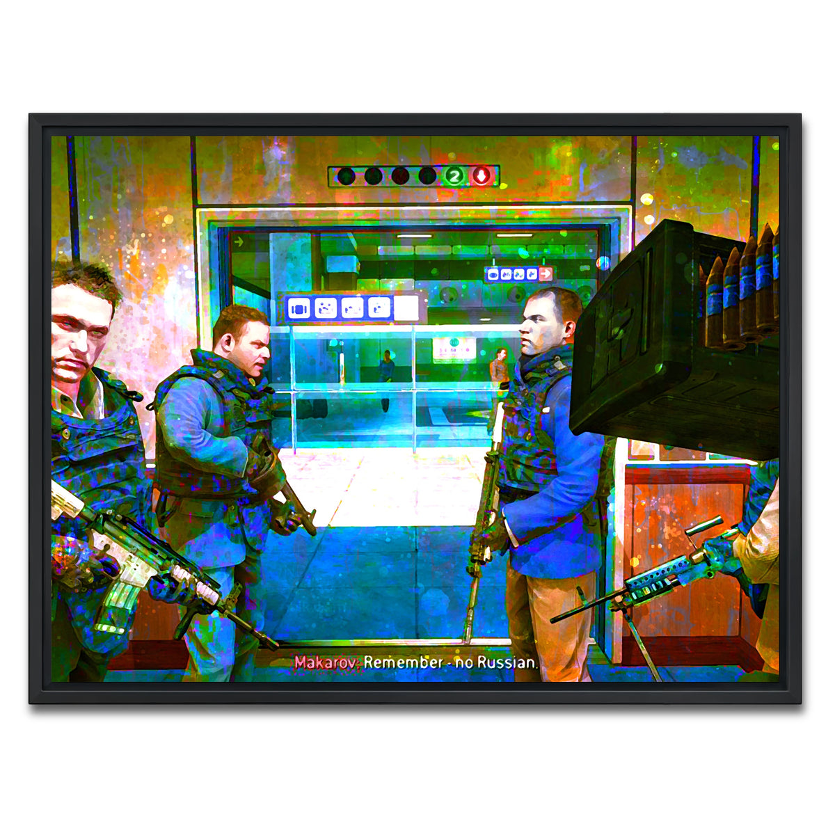 AUTO-MOCKUP WHITE | COD Elevator | 1 Piece | Black Framed Canvas | group=4x3