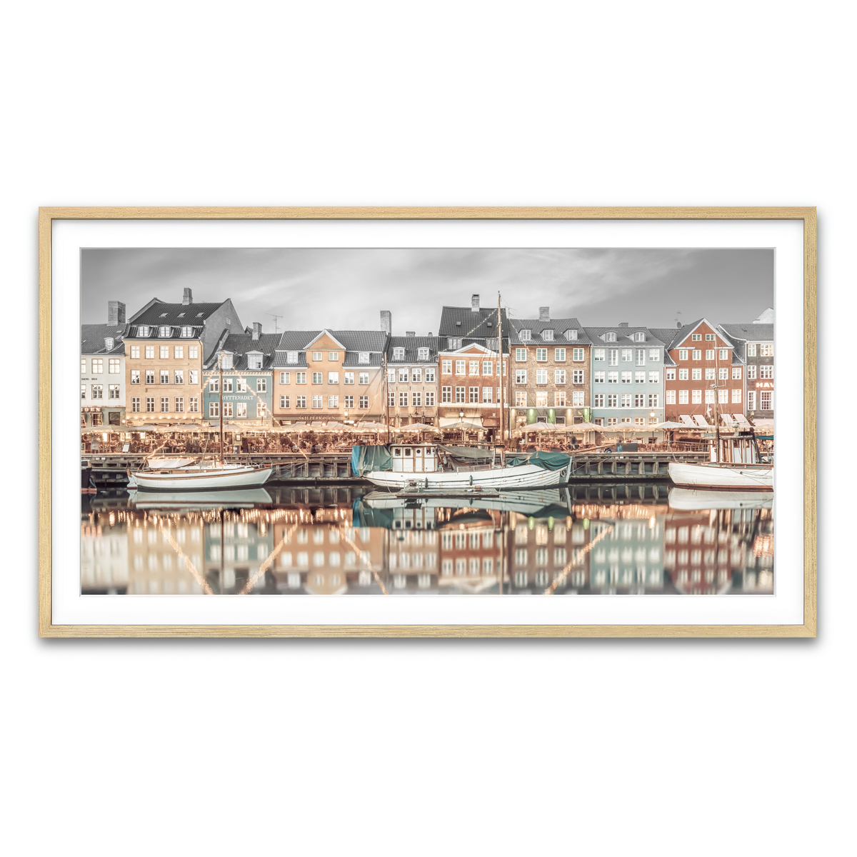 Framed Print 2x1 Natural