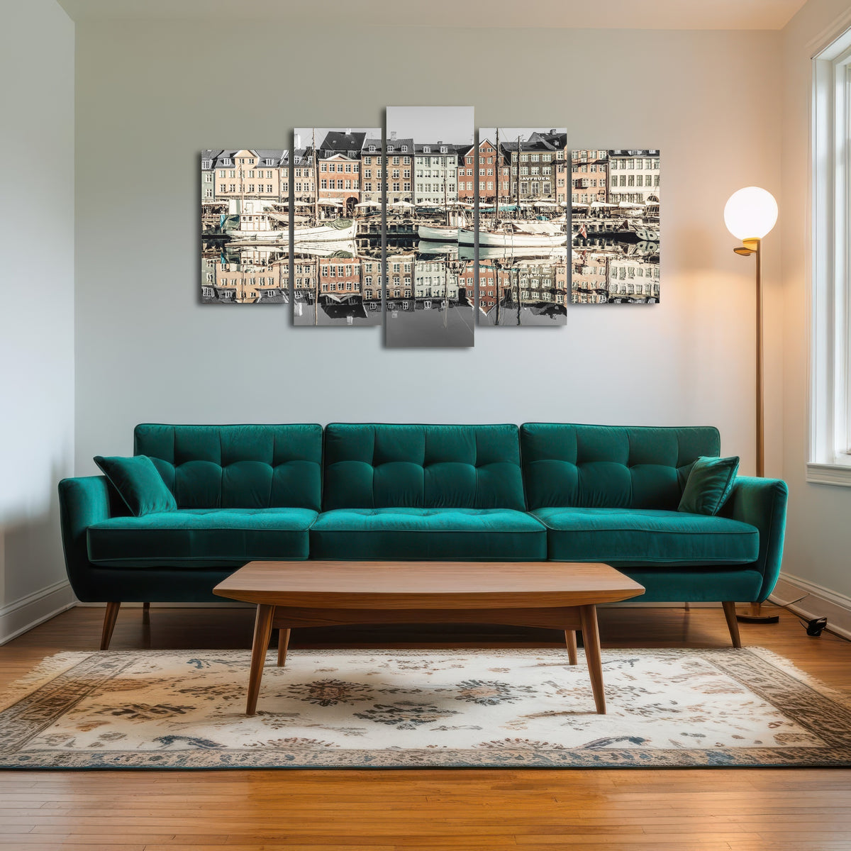 AUTO-MOCKUP ROOM | COPENHAGEN VINTAGE Nyhavn in the morning