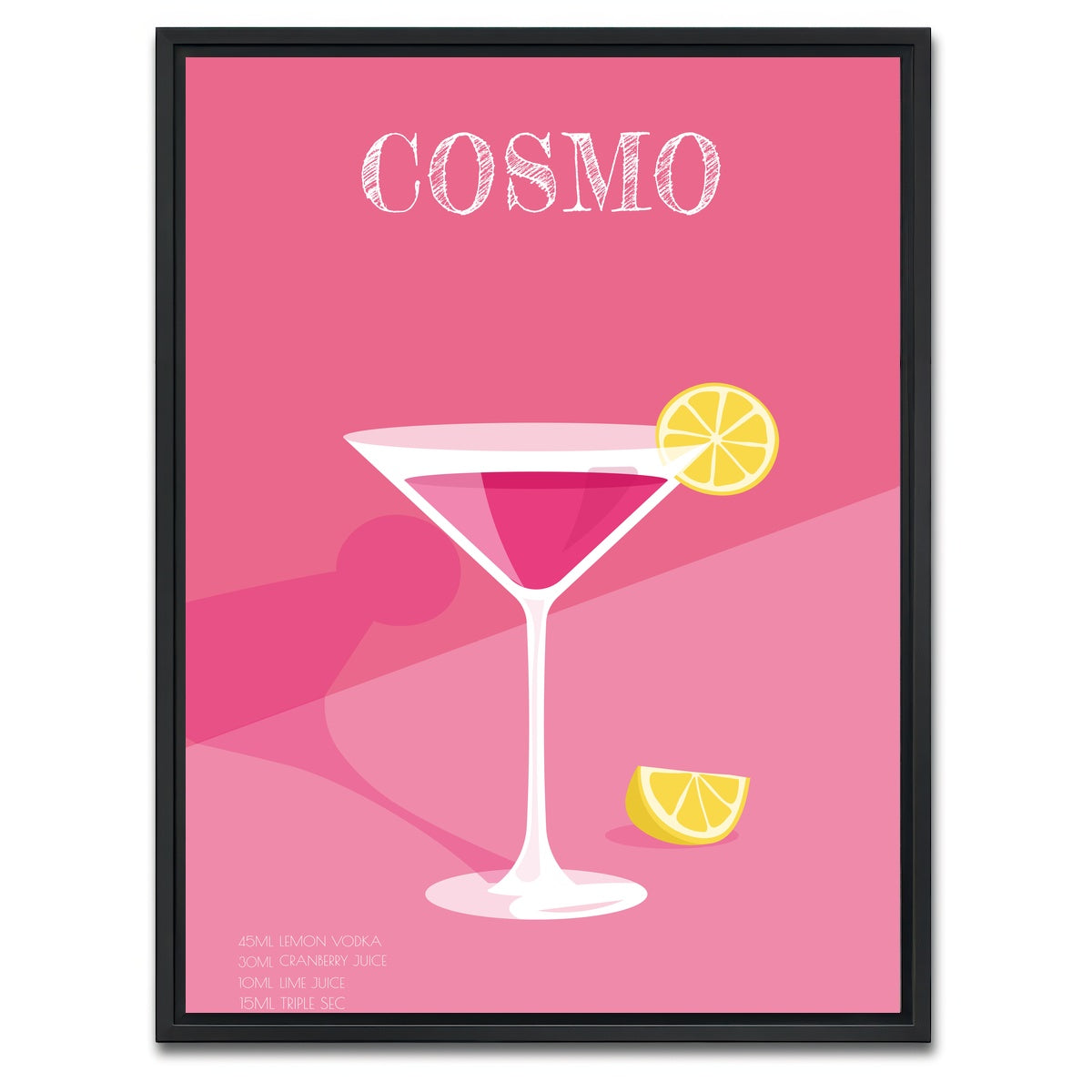 AUTO-MOCKUP WHITE | COSMOPOLITAN | 1 Piece | Black Framed Canvas | group=3x4