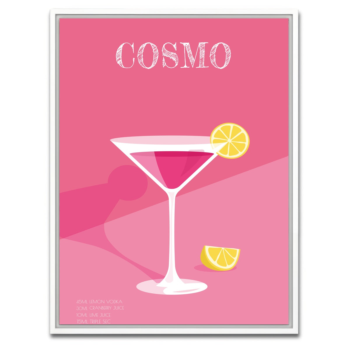 AUTO-MOCKUP WHITE | COSMOPOLITAN | 1 Piece | White Framed Canvas | group=3x4