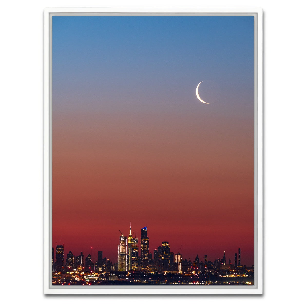 AUTO-MOCKUP WHITE | C Moon | 1 Piece | White Framed Canvas | group=3x4