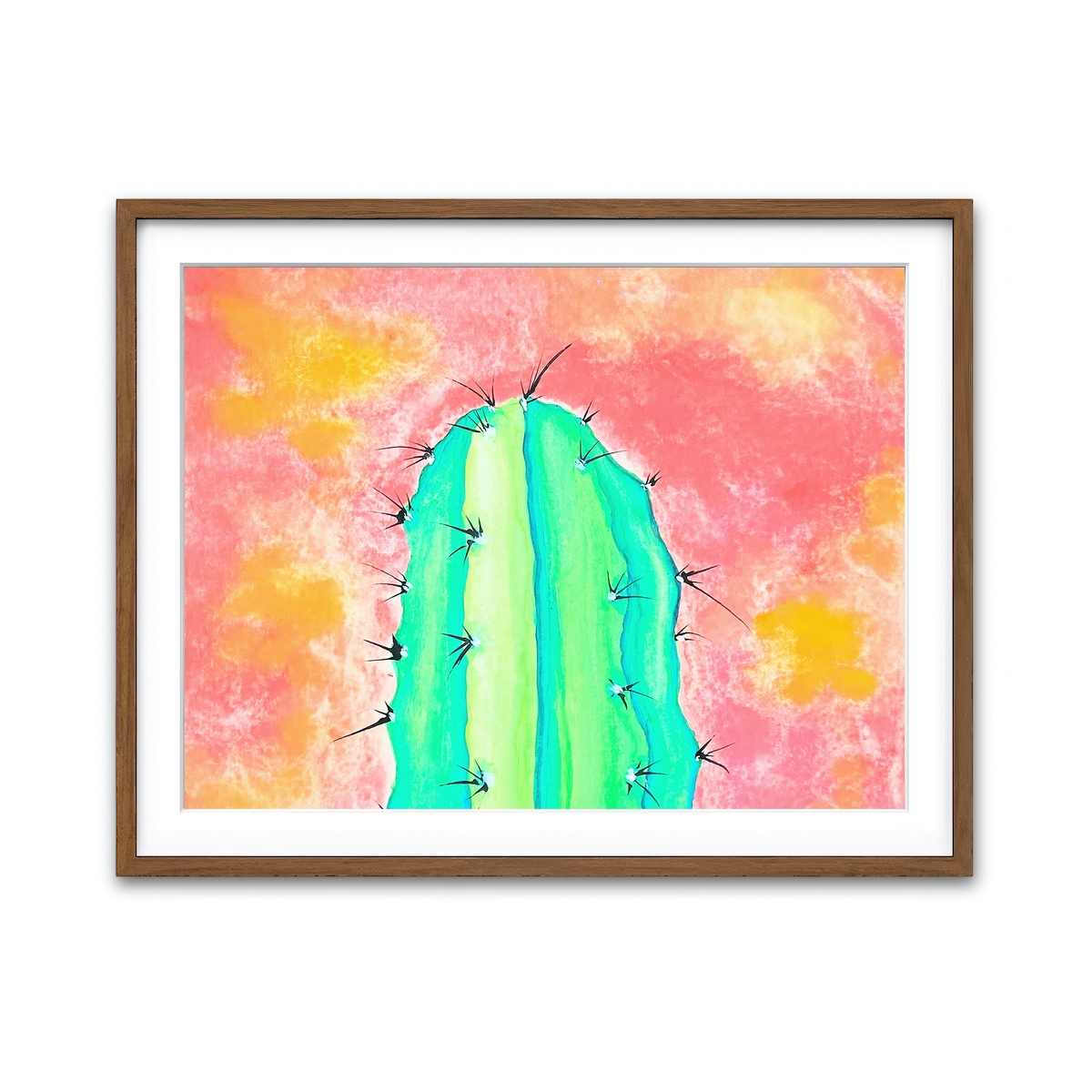 Framed Print 4x3 Walnut