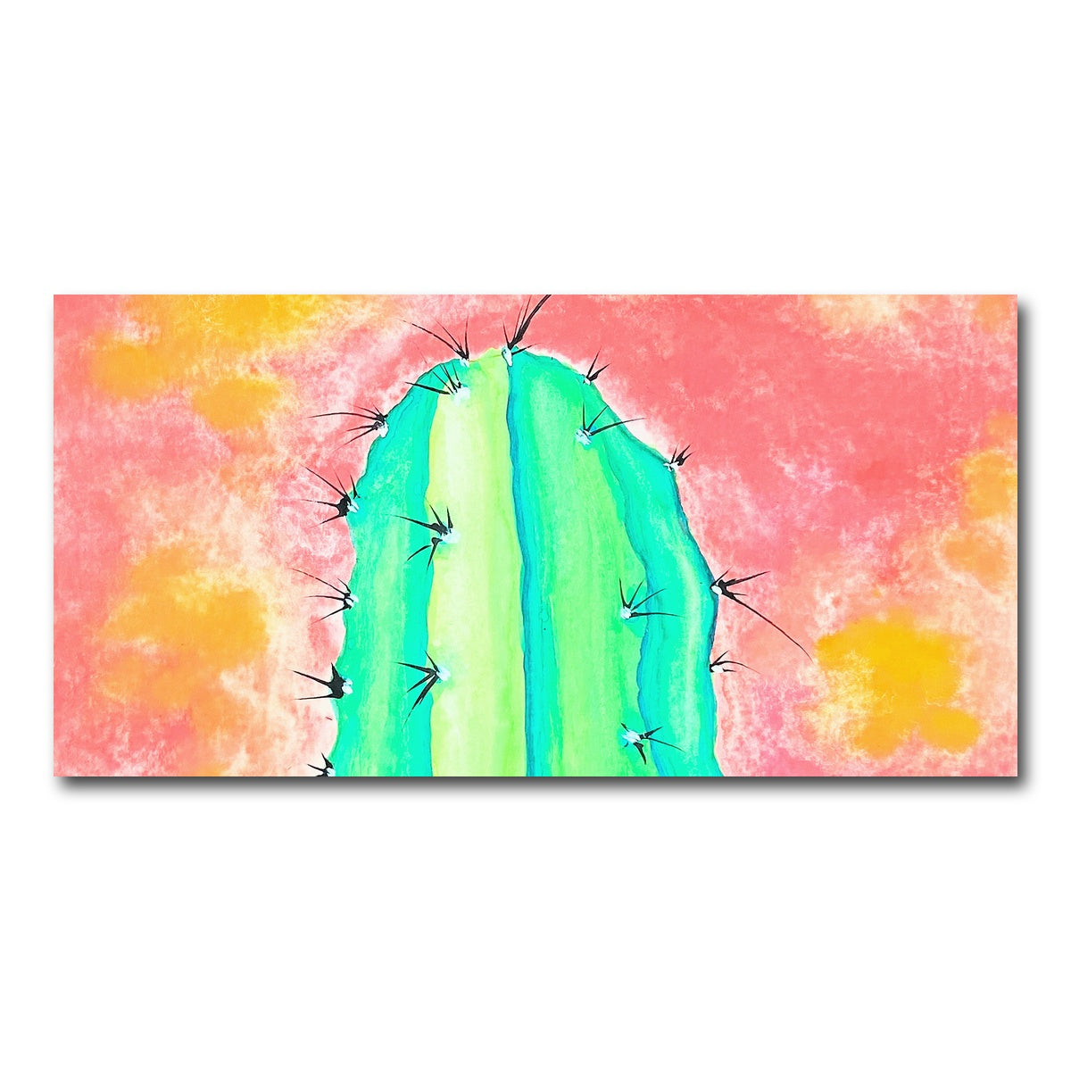 AUTO-MOCKUP WHITE | Cactus | 1 Piece | Gallery Wrap Canvas | group=2x1