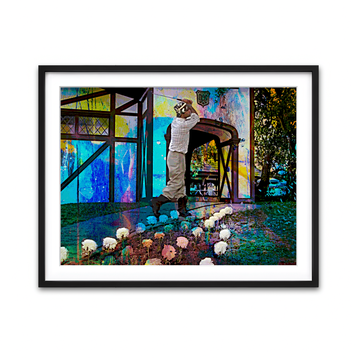 Framed Print 4x3 Black