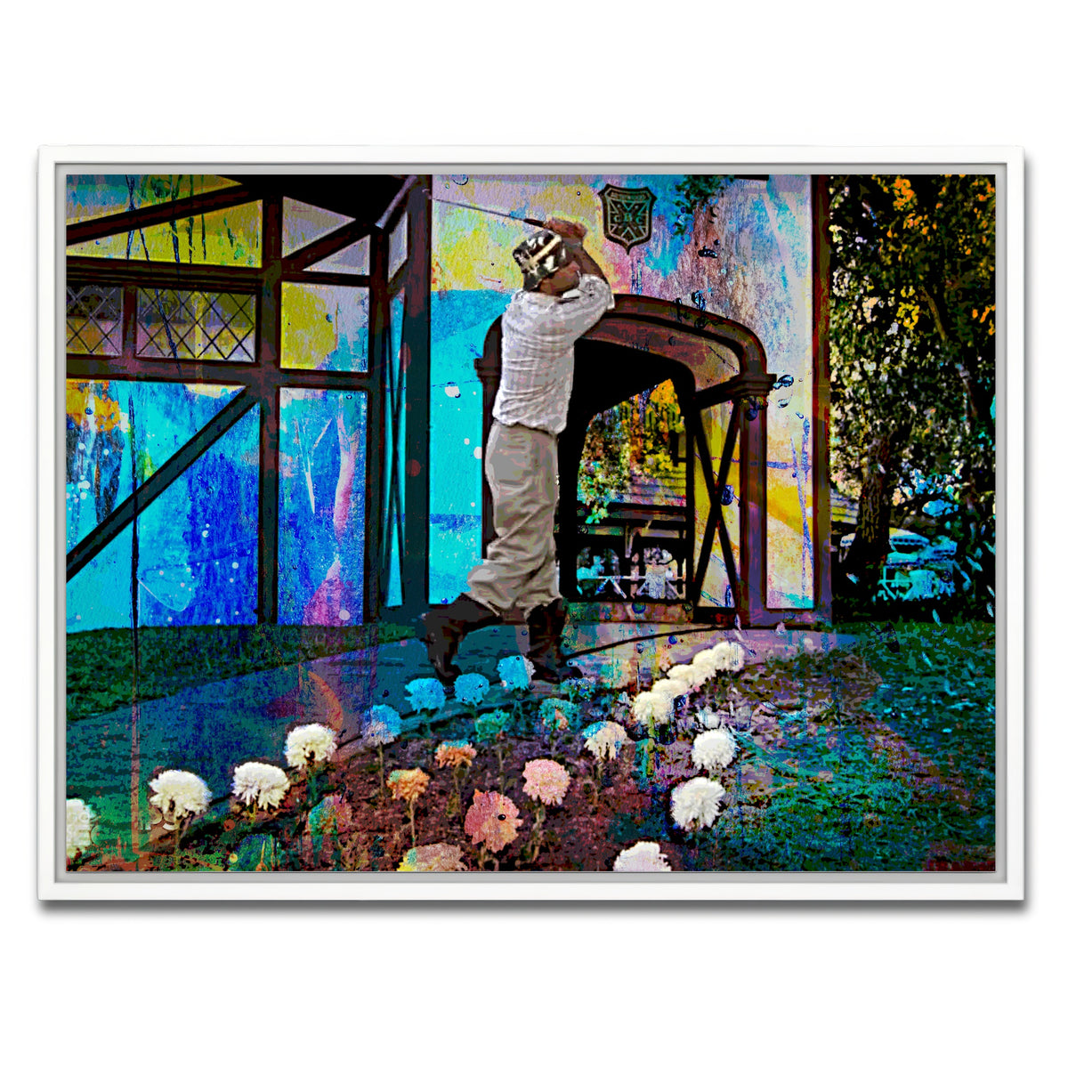 AUTO-MOCKUP WHITE | Caddyshack Cinderella Story | 1 Piece | White Framed Canvas | group=4x3