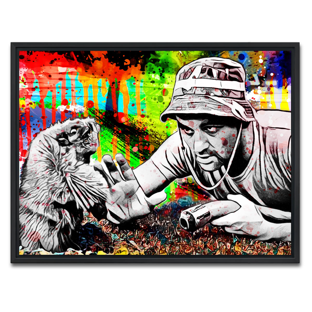 AUTO-MOCKUP WHITE | Caddyshack | 1 Piece | Black Framed Canvas | group=4x3