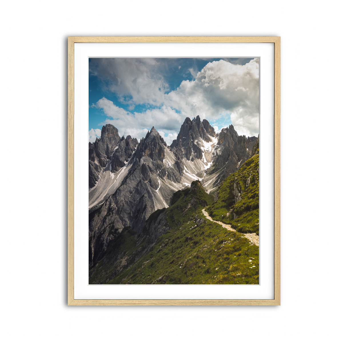 Framed Print 3x4 Natural