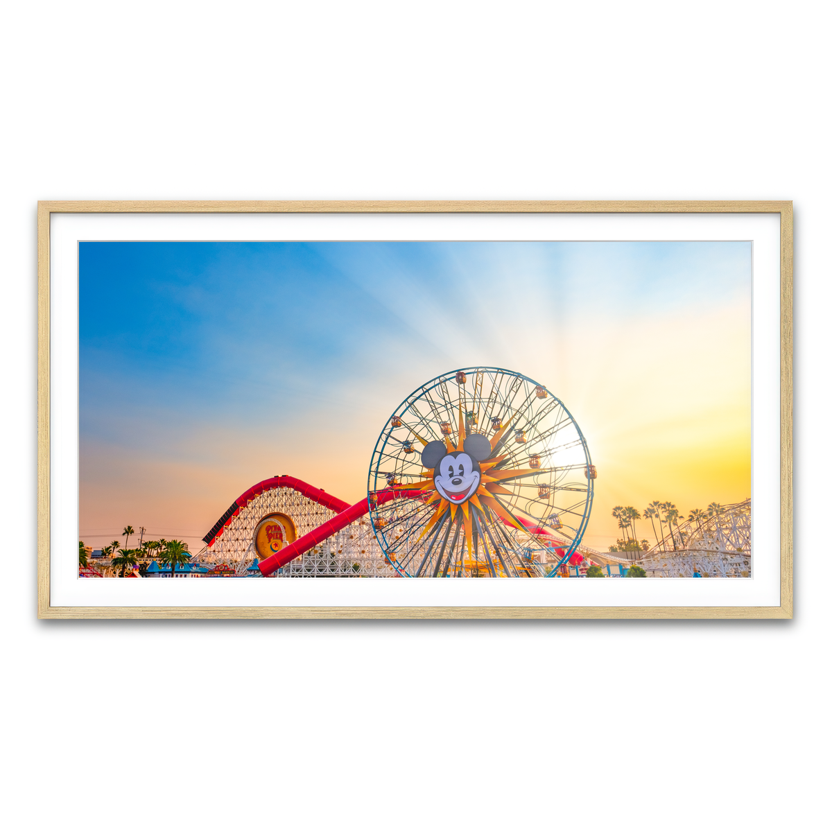 Framed Print 2x1 Natural
