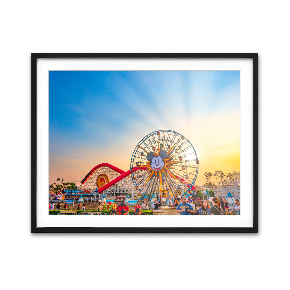 Framed Print 4x3 Black