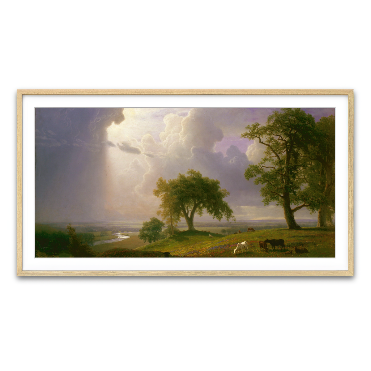 Framed Print 2x1 Natural
