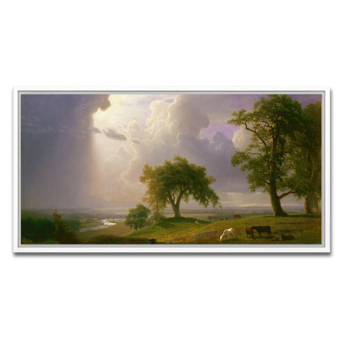 AUTO-MOCKUP WHITE | California Spring | 1 Piece | White Framed Canvas | group=2x1