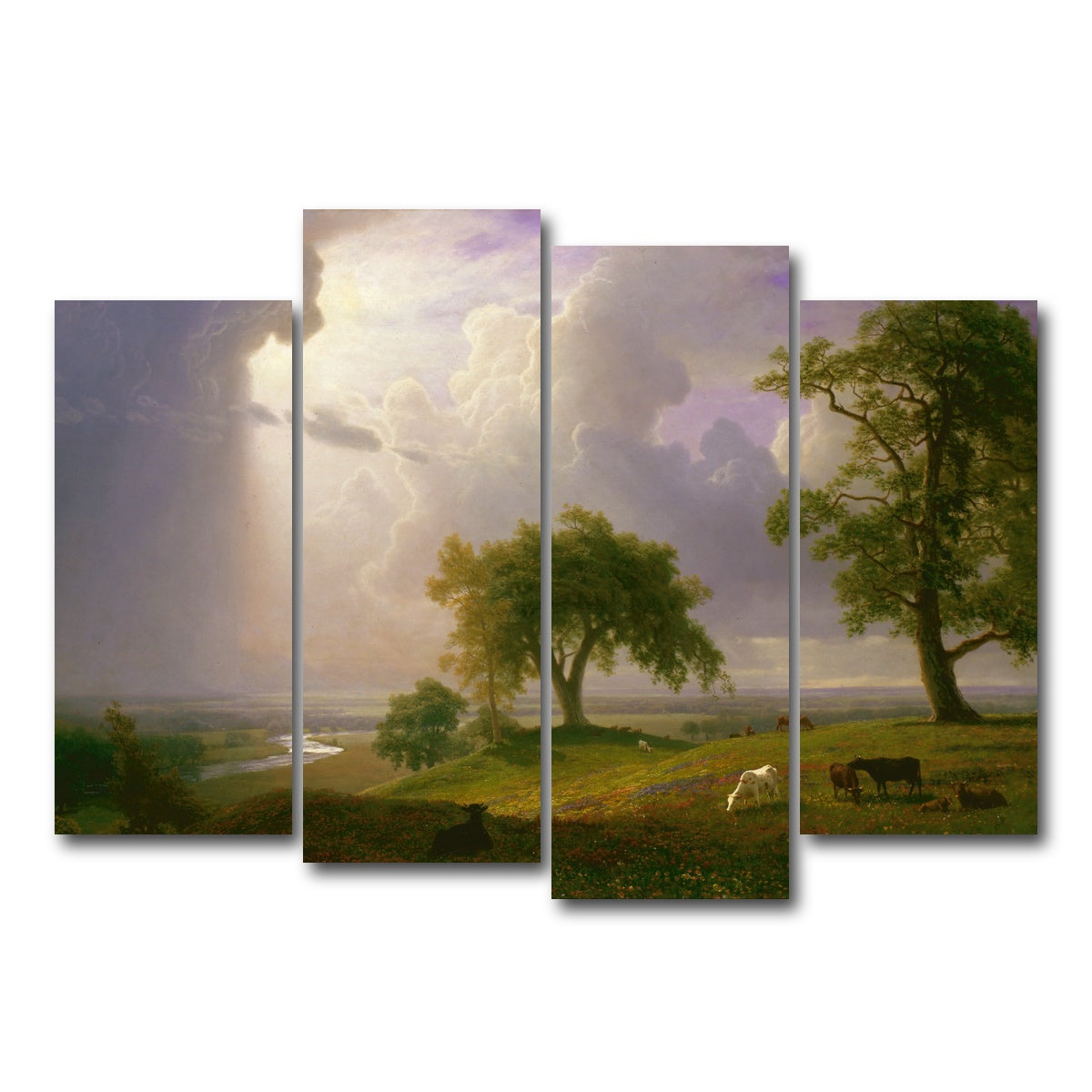 AUTO-MOCKUP WHITE | California Spring | 4 Piece | Gallery Wrap Canvas | group=4_normal