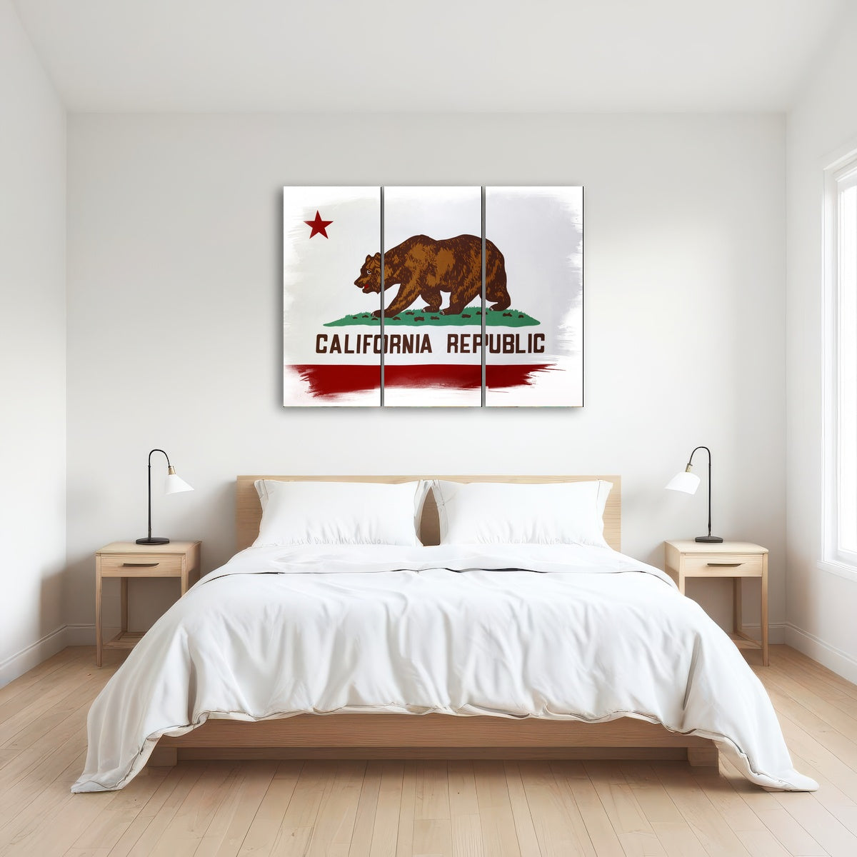 AUTO-MOCKUP ROOM | California State Flag