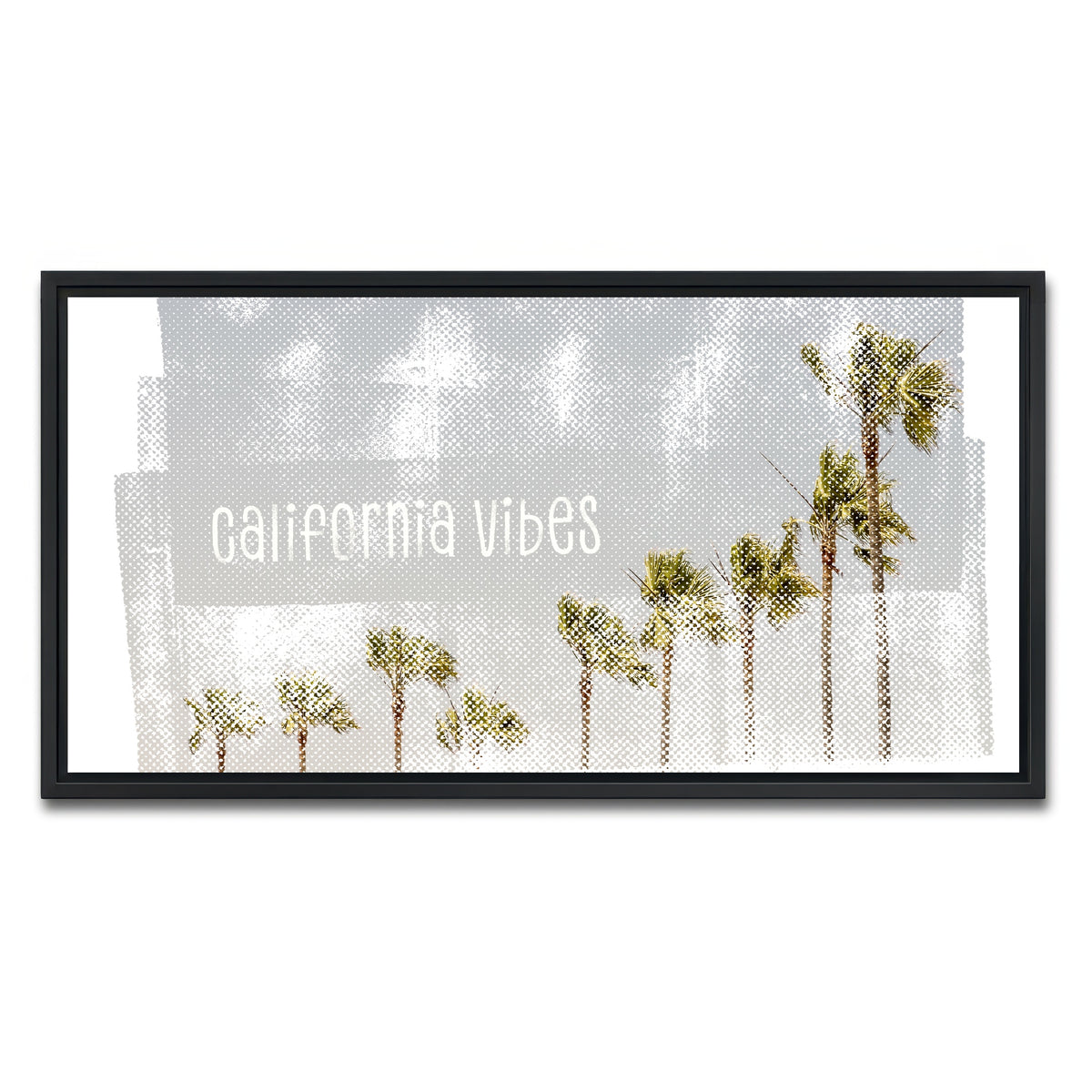 AUTO-MOCKUP WHITE | California Vibes Vintage | 1 Piece | Black Framed Canvas | group=2x1
