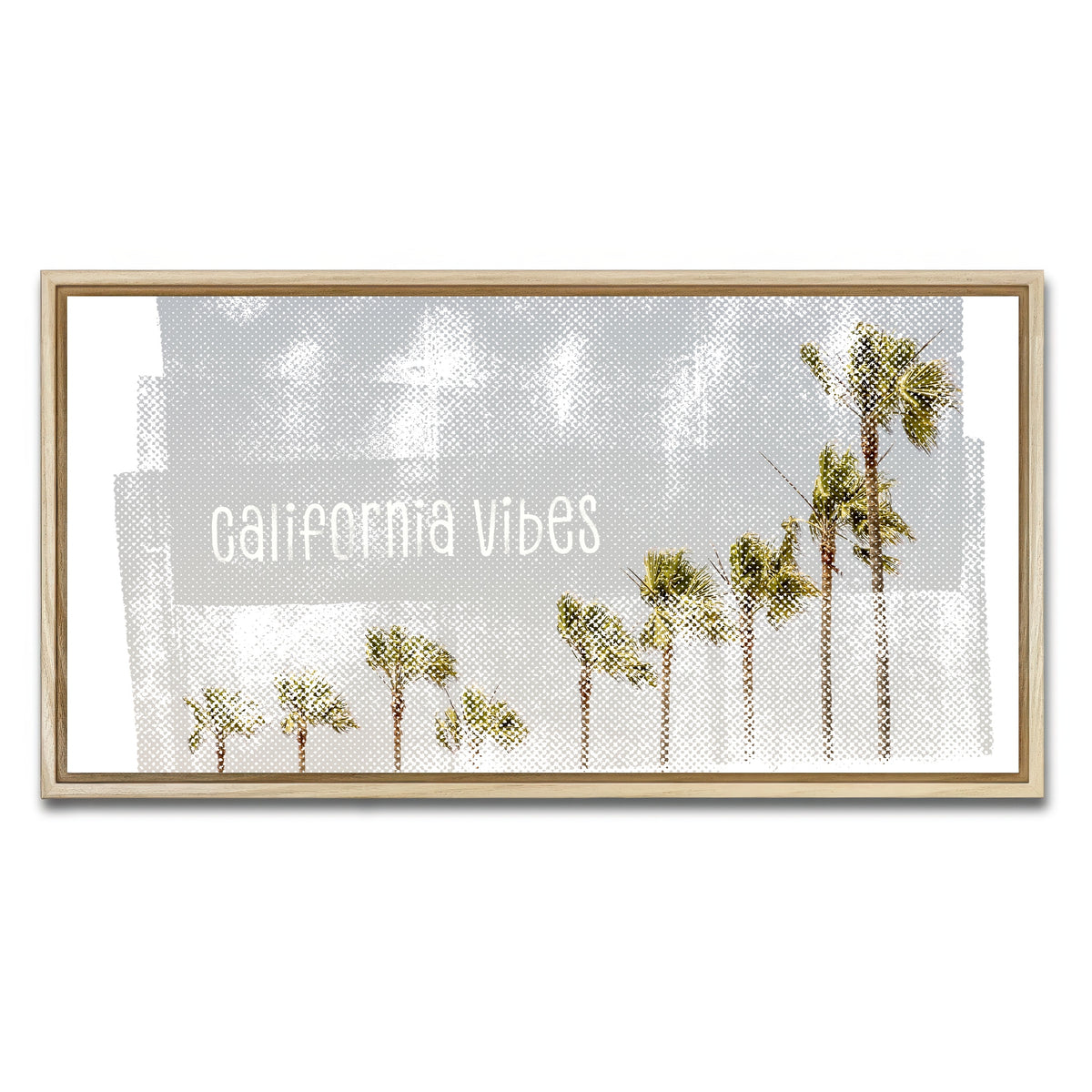 AUTO-MOCKUP WHITE | California Vibes Vintage | 1 Piece | Natural Framed Canvas | group=2x1