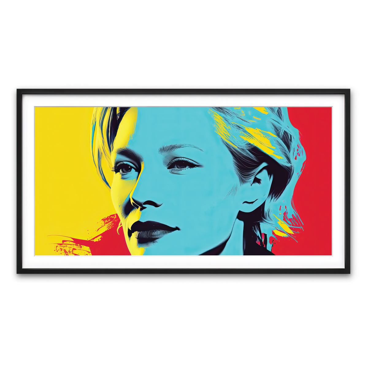 Framed Print 2x1 Black