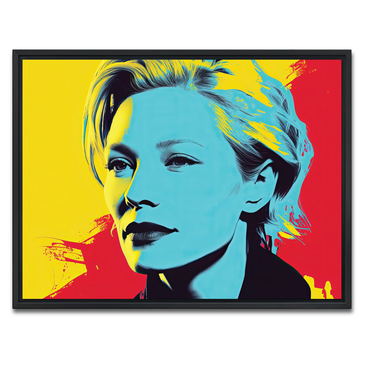 AUTO-MOCKUP WHITE | Call Me Cate | 1 Piece | Black Framed Canvas | group=4x3
