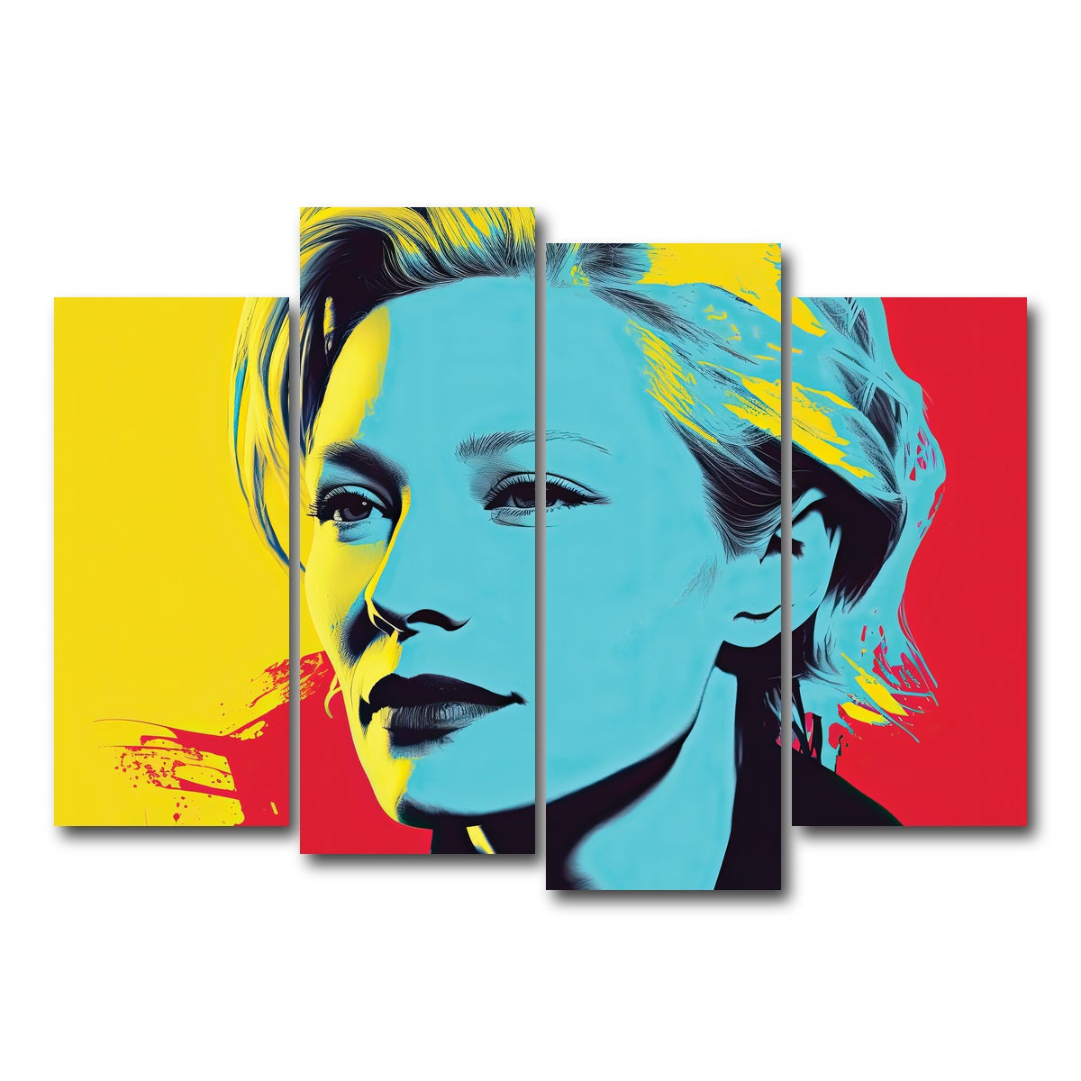 AUTO-MOCKUP WHITE | Call Me Cate | 4 Piece | Gallery Wrap Canvas | group=4_normal