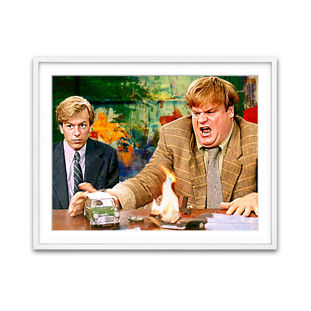 Framed Print 4x3 White