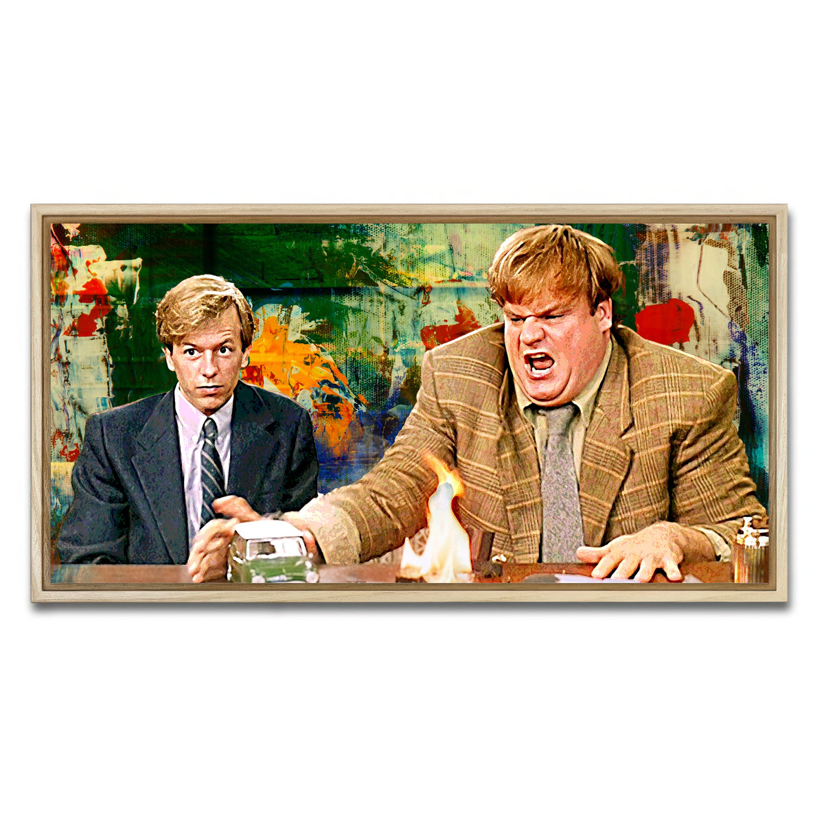 AUTO-MOCKUP WHITE | Callahan Sales Pitch Go Green | 1 Piece | Natural Framed Canvas | group=2x1