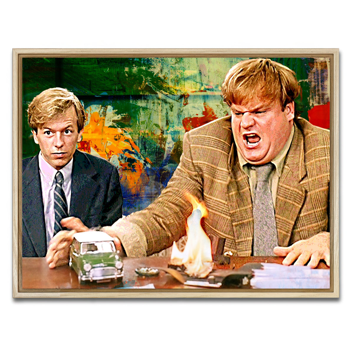 AUTO-MOCKUP WHITE | Callahan Sales Pitch Go Green | 1 Piece | Natural Framed Canvas | group=4x3