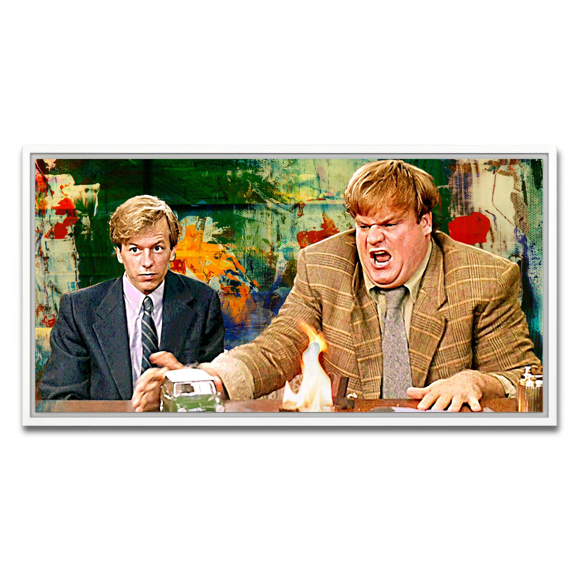 AUTO-MOCKUP WHITE | Callahan Sales Pitch Go Green | 1 Piece | White Framed Canvas | group=2x1