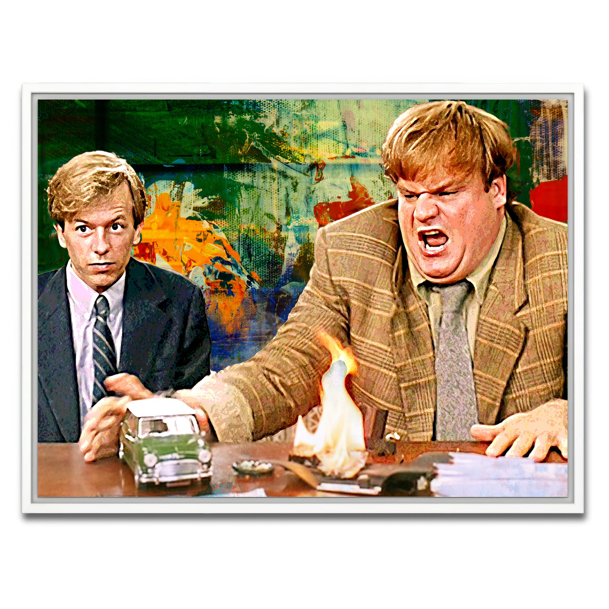 AUTO-MOCKUP WHITE | Callahan Sales Pitch Go Green | 1 Piece | White Framed Canvas | group=4x3