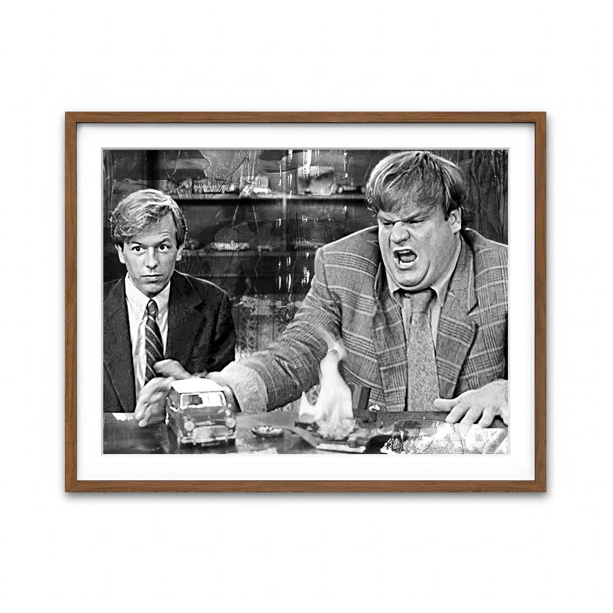 Framed Print 4x3 Walnut