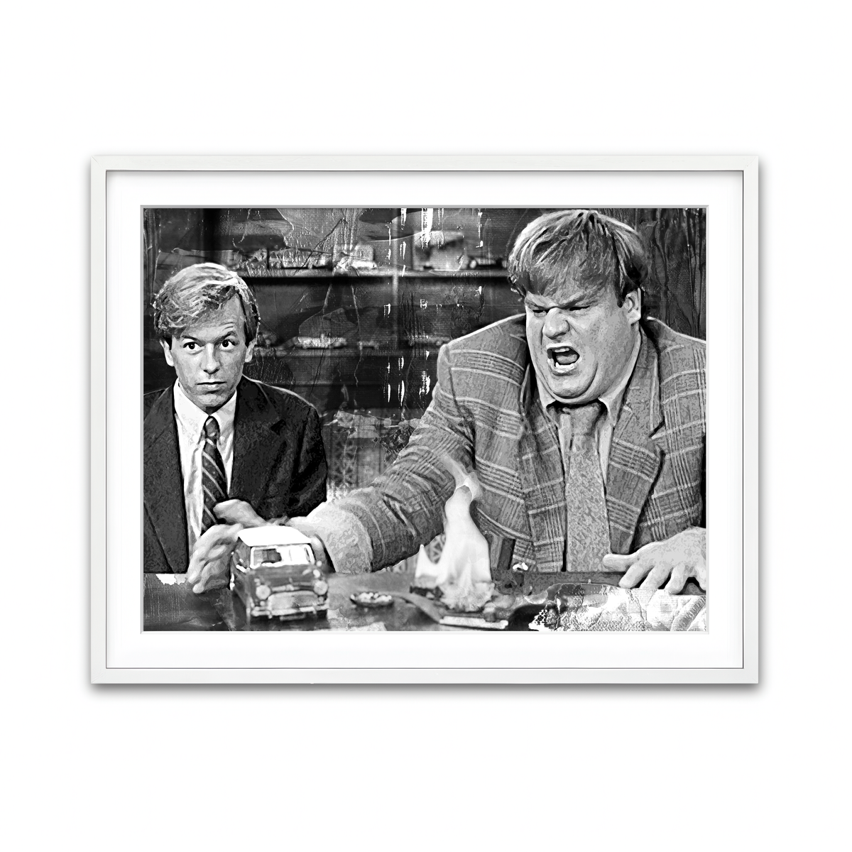 Framed Print 4x3 White