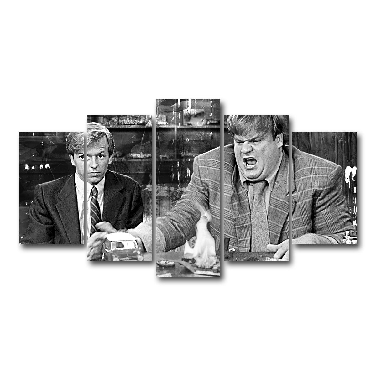 AUTO-MOCKUP WHITE | Callahan Sales Pitch Grayscale | 5 Piece | Gallery Wrap Canvas | group=5_normal