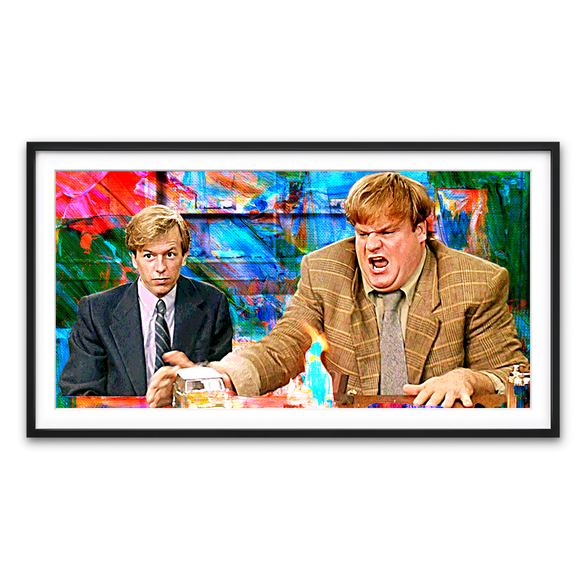 Framed Print 2x1 Black