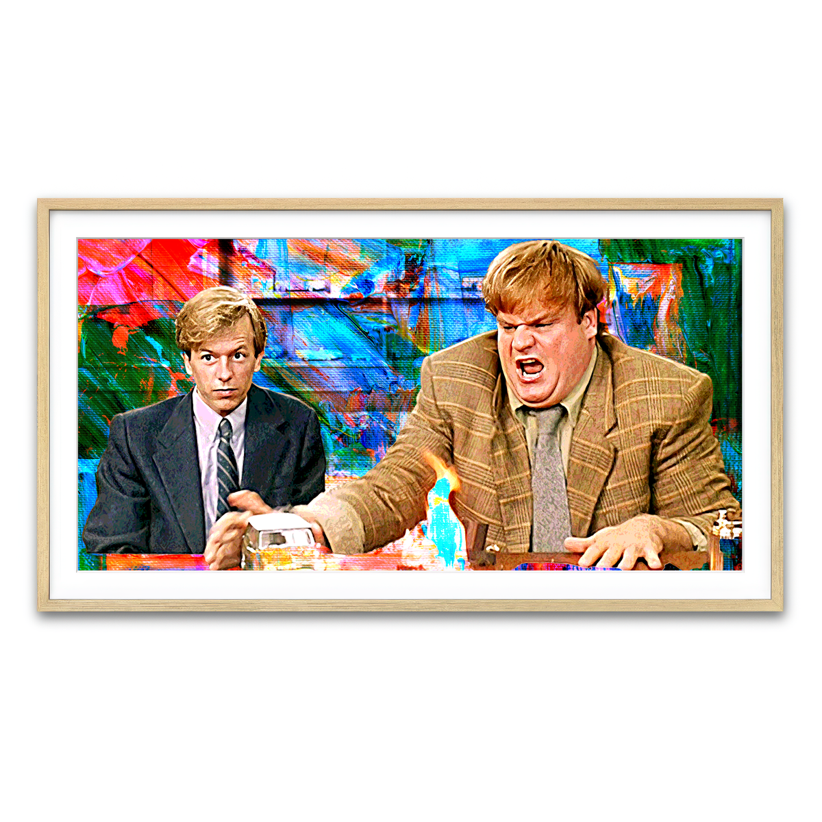 Framed Print 2x1 Natural