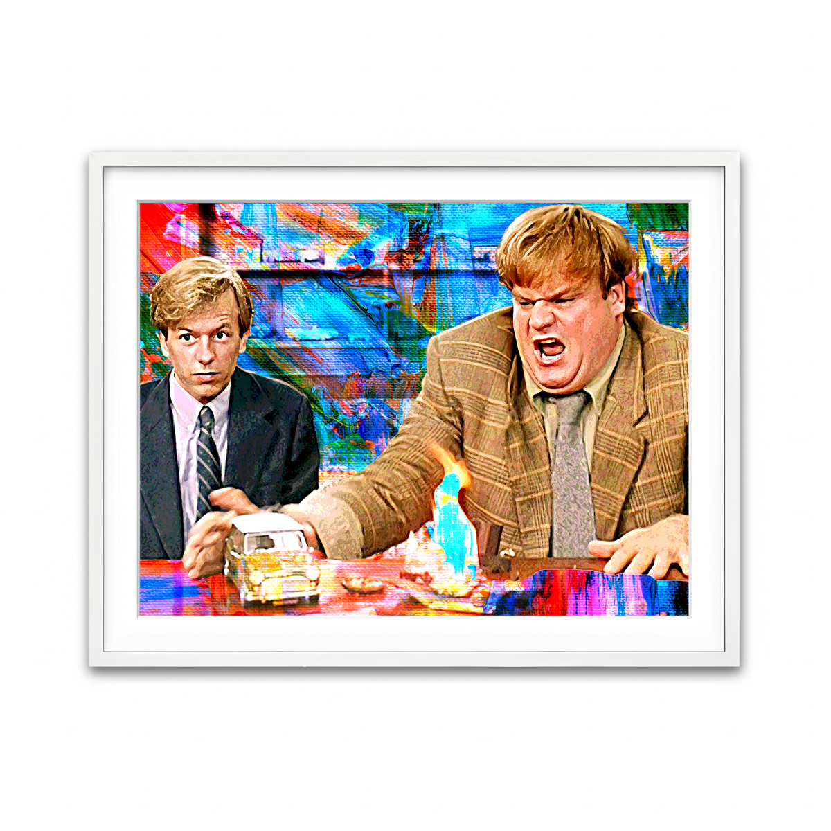 Framed Print 4x3 White