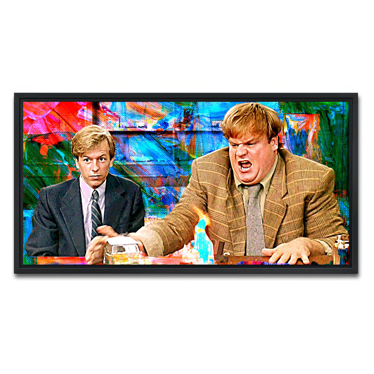 AUTO-MOCKUP WHITE | Callahan Sales Pitch Pastel | 1 Piece | Black Framed Canvas | group=2x1