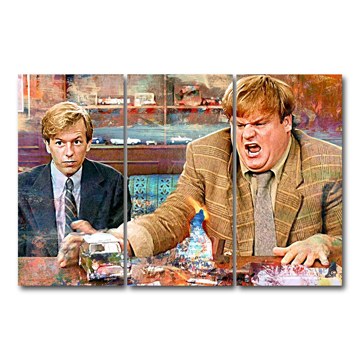 AUTO-MOCKUP WHITE | Callahan Sales Pitch Vintage | 3 Piece | Gallery Wrap Canvas | group=12x24