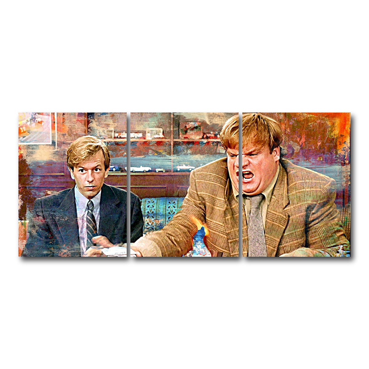 AUTO-MOCKUP WHITE | Callahan Sales Pitch Vintage | 3 Piece | Gallery Wrap Canvas | group=18x24