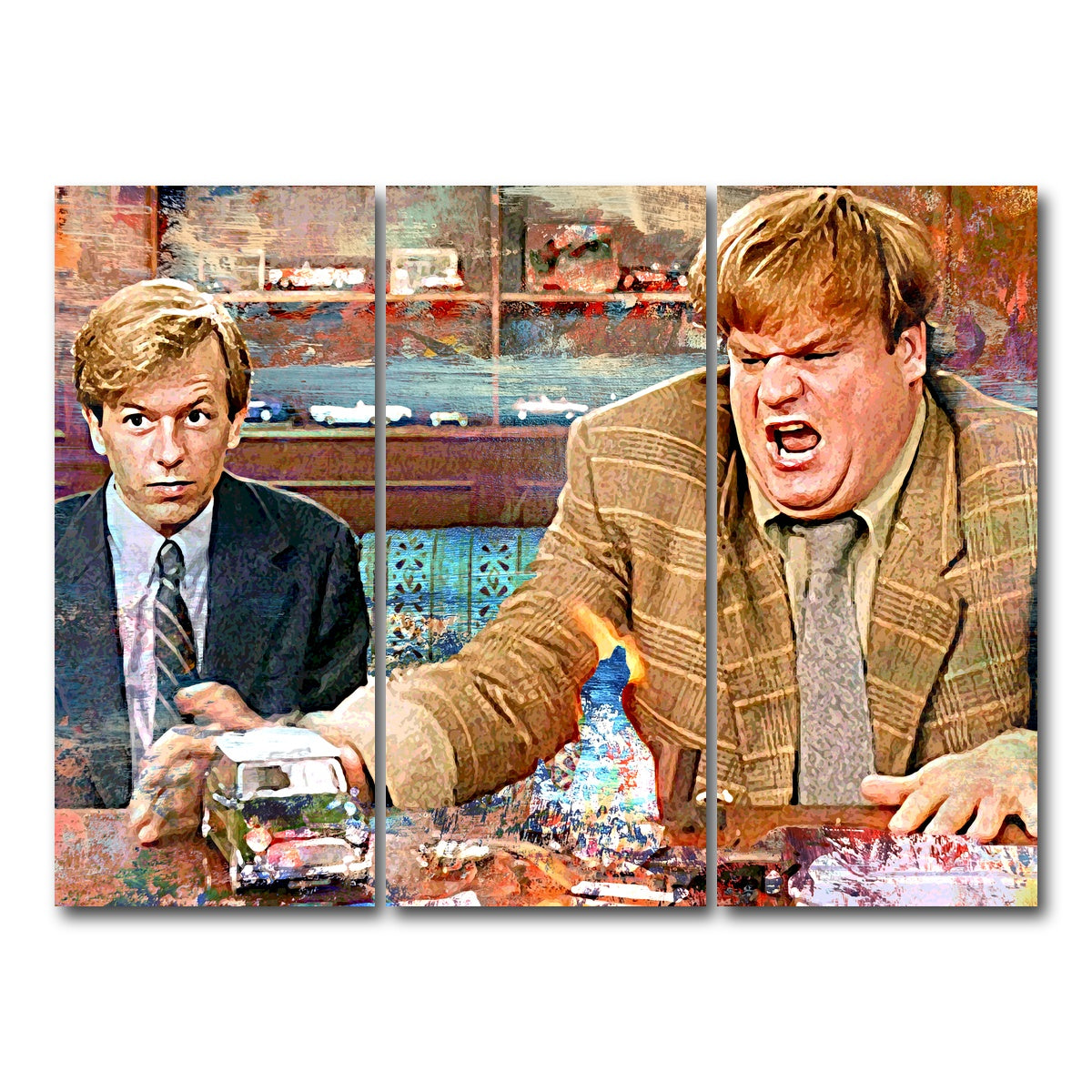 AUTO-MOCKUP WHITE | Callahan Sales Pitch Vintage | 3 Piece | Gallery Wrap Canvas | group=8x18